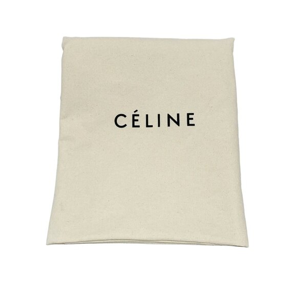 CELINE Luggage Mini Shopper - Black Brown Light gray Leather Handbag 925-070125 - Picture 14 of 14